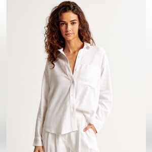 Abercrombie Linen Blend Shirt